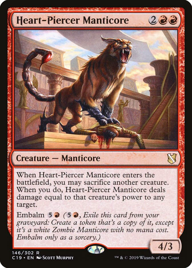 Heart-Piercer Manticore (C19) (146)