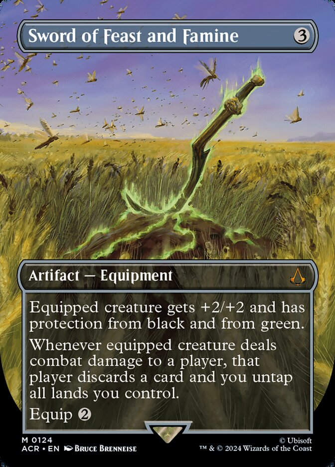 Sword of Feast and Famine (ACR) (124) / Borderless