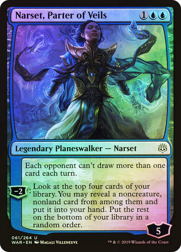 Narset, Parter of Veils (WAR) (61) / Foil