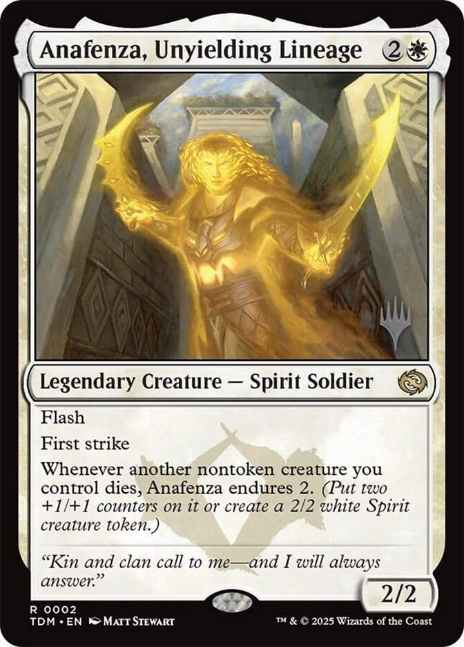 Anafenza, Unyielding Lineage (PTDM) (2p)