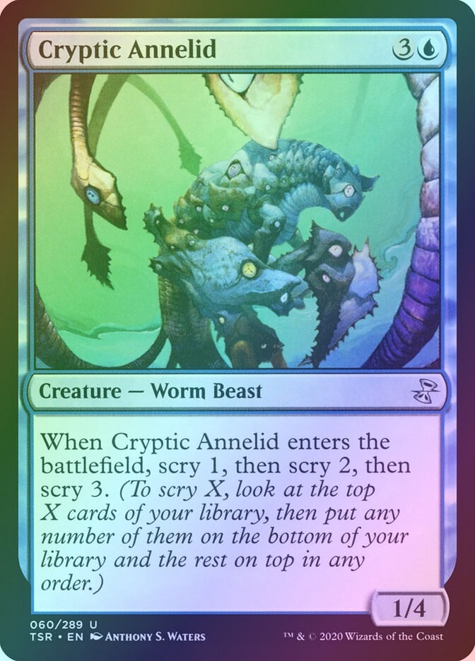 Cryptic Annelid (TSR) (60) / Foil