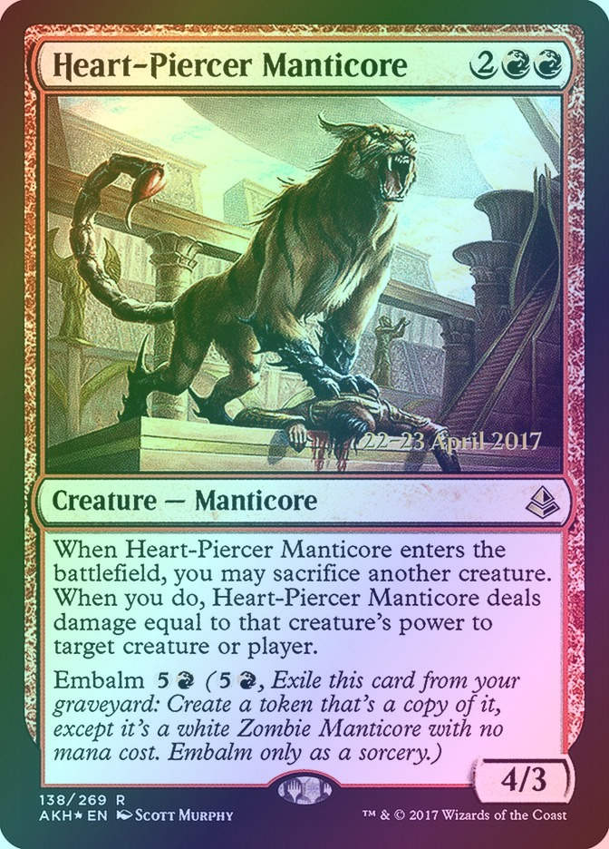 Heart-Piercer Manticore (PAKH) (138s) / Foil