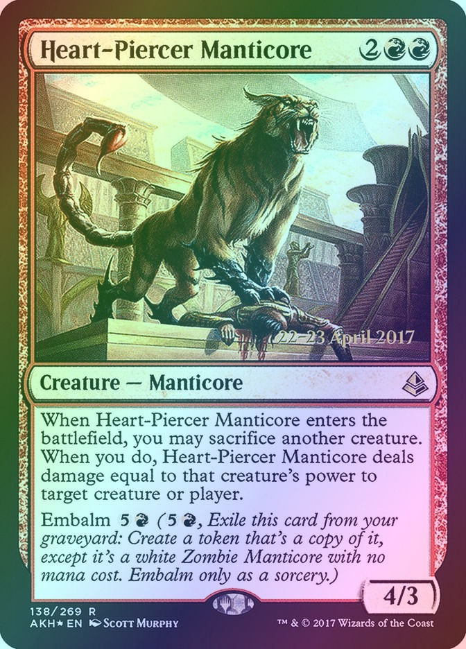 Heart-Piercer Manticore (PAKH) (138s) / Foil