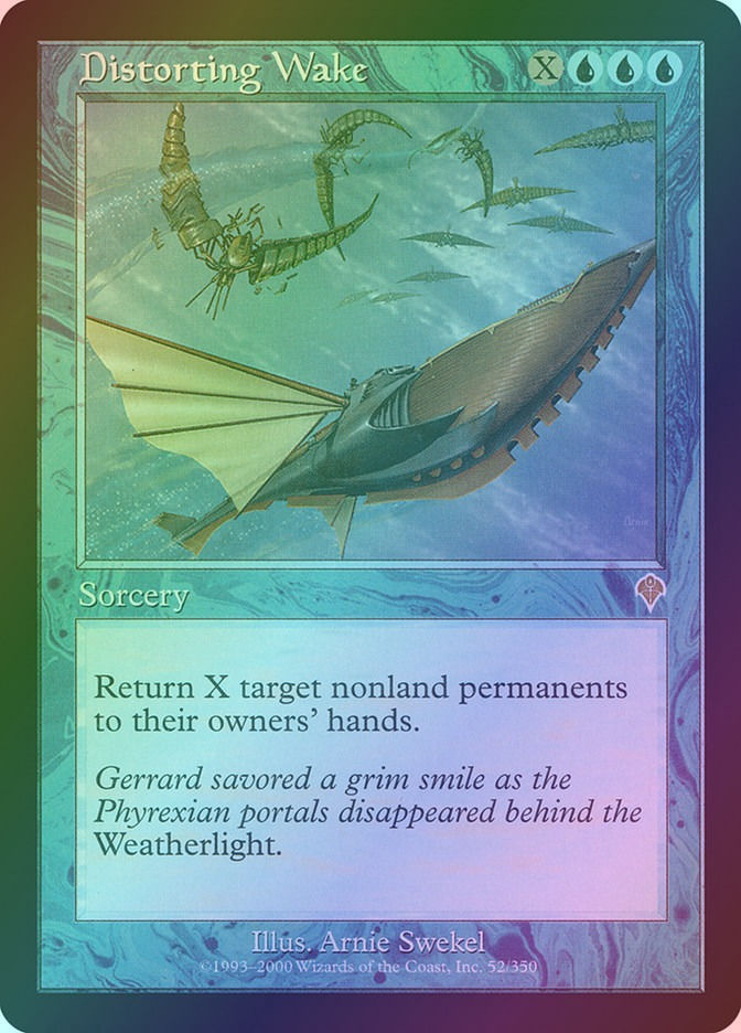 Distorting Wake (INV) (52) / Foil