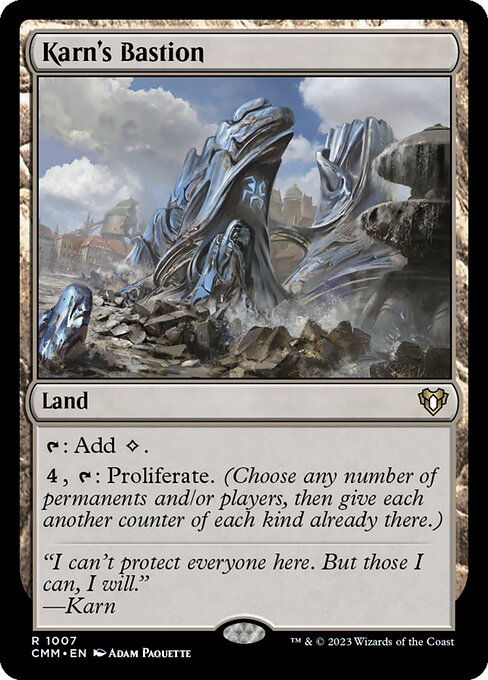Karn's Bastion (cmm) (Commander Deck)