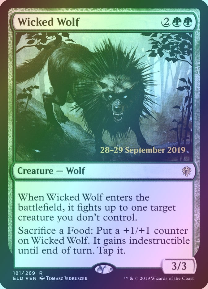 Wicked Wolf (PELD) (181s) / Foil