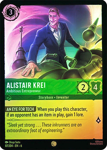Alistair Krei - Ambitious Entrepreneur (LOR_AZU) / Foil