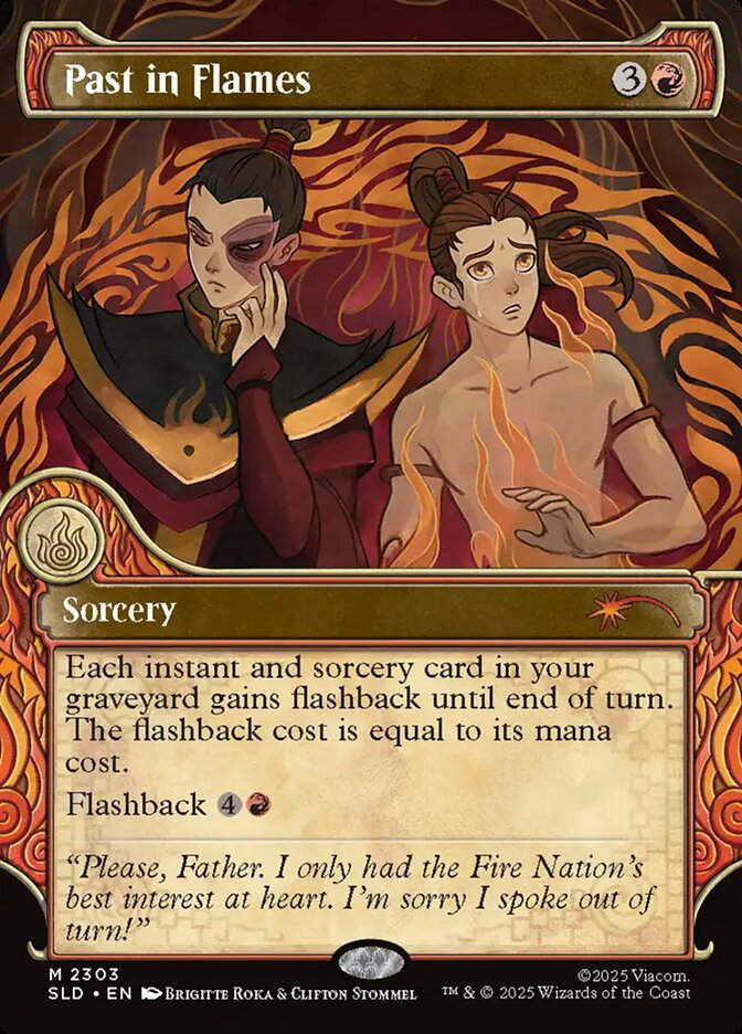 Past in Flames (SLD) (2303) / Borderless / Showcase