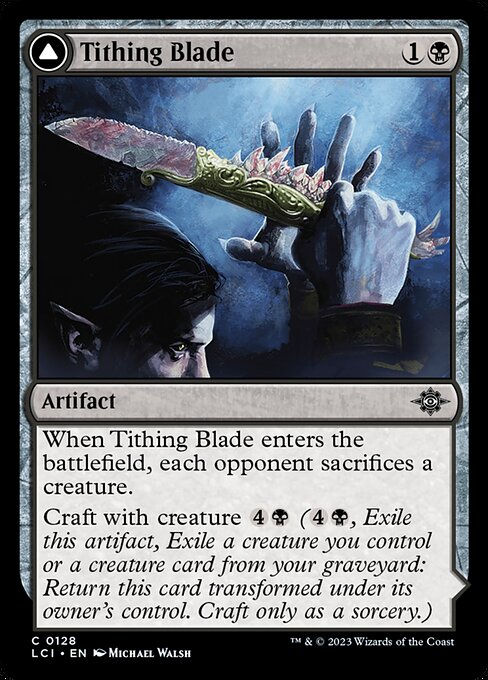 Tithing Blade // Consuming Sepulcher (lci) — cara 1 de 2