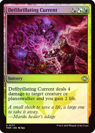 Defibrillating Current (TDM) (177) / Foil