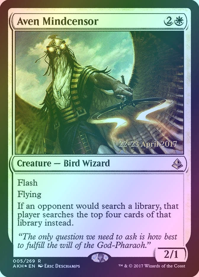 Aven Mindcensor (PAKH) (5s) / Foil
