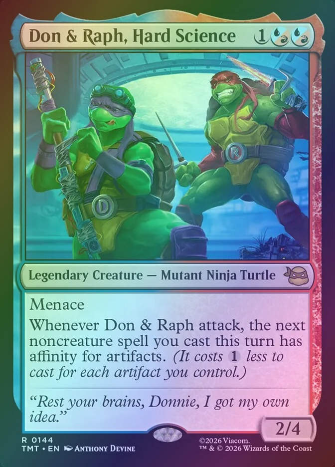 Don & Raph, Hard Science (TMT) (144) / Foil