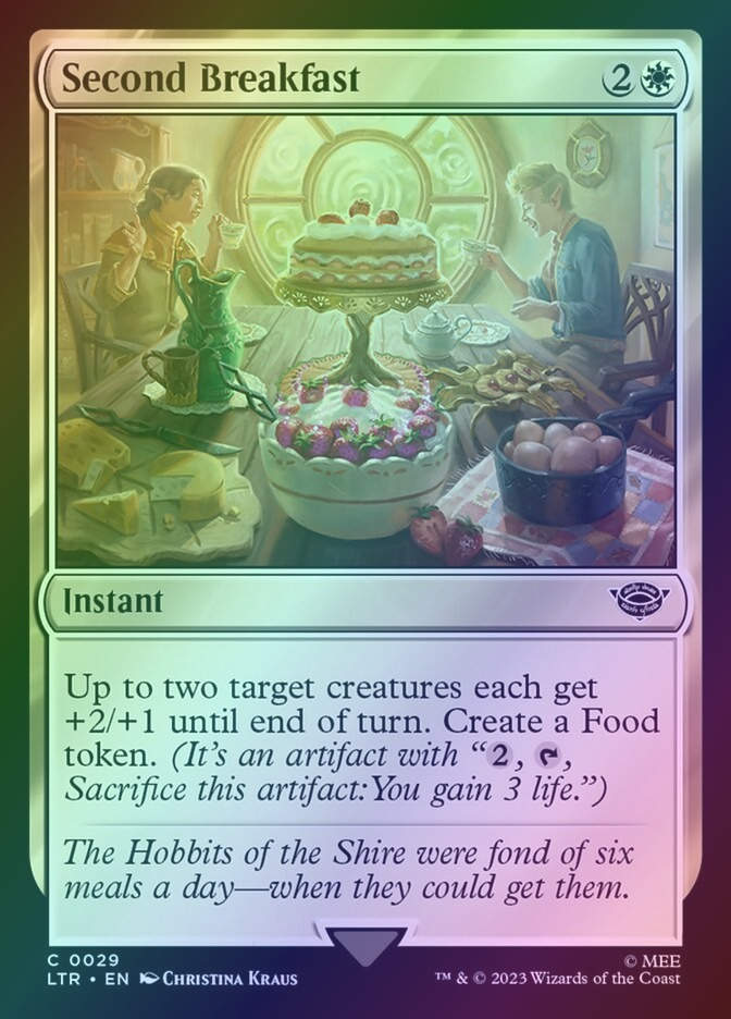 Second Breakfast (LTR) (29) / Foil