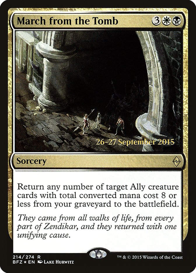 March from the Tomb (PBFZ) (214s) / Foil
