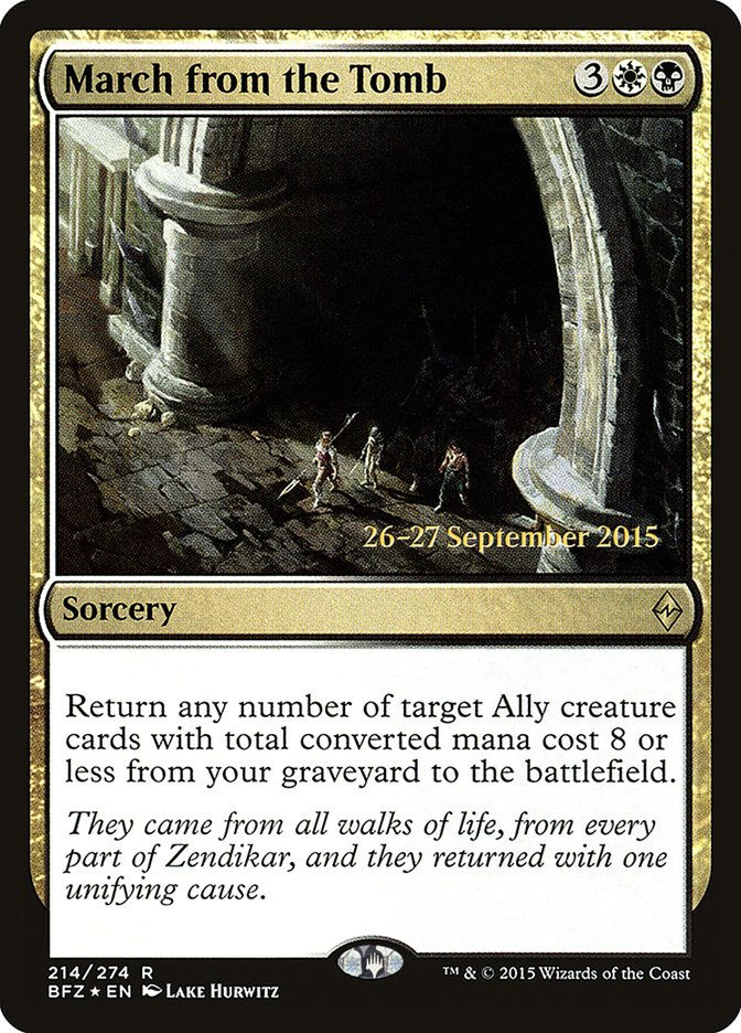 March from the Tomb (PBFZ) (214s) / Foil