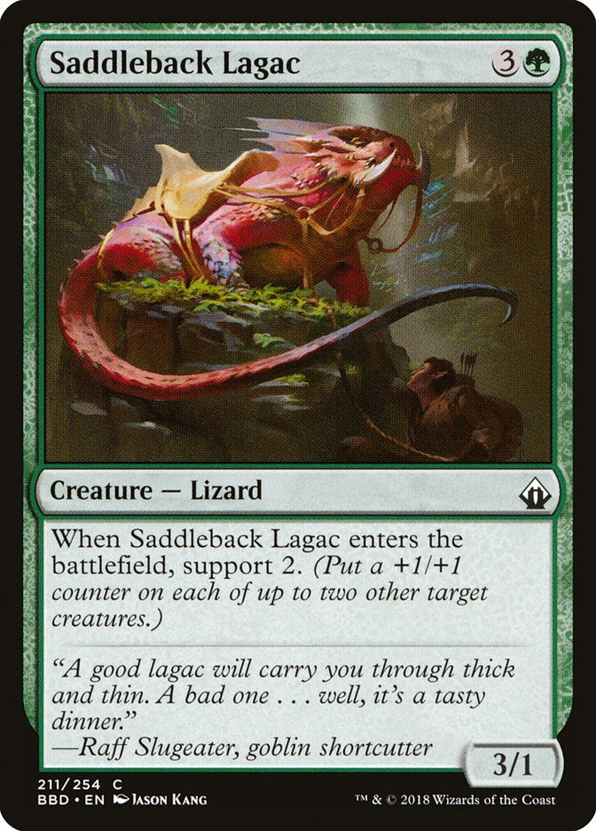 Saddleback Lagac (BBD) (211) / Foil