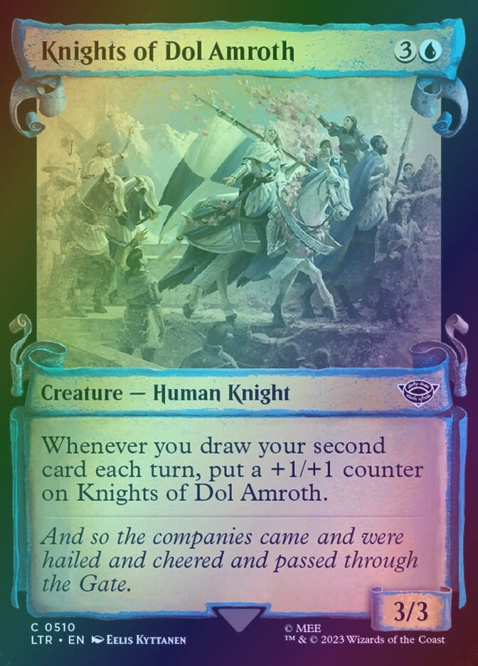 Knights of Dol Amroth (LTR) (510) / Showcase / Foil