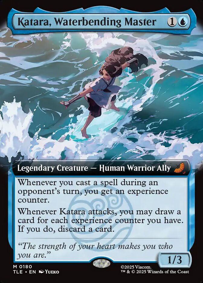 Katara, Waterbending Master (TLE) (180) / Extended Art