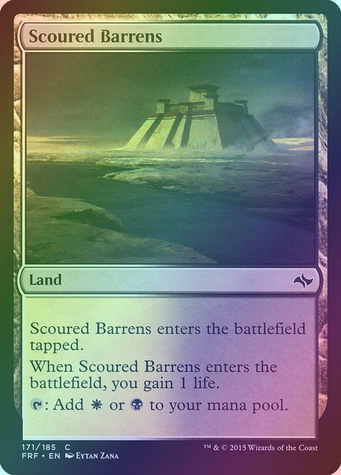 Scoured Barrens (FRF) (171) / Foil