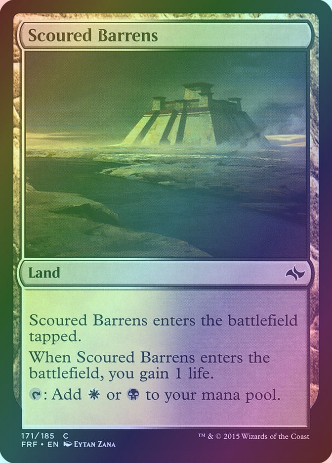 Scoured Barrens (FRF) (171) / Foil