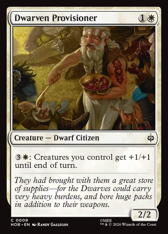 Dwarven Provisioner (HOB) (9)