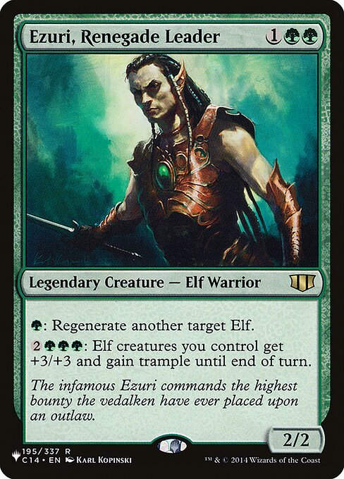 Ezuri, Renegade Leader (PLST) (C14-195)