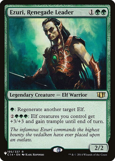 Ezuri, Renegade Leader (PLST) (C14-195)