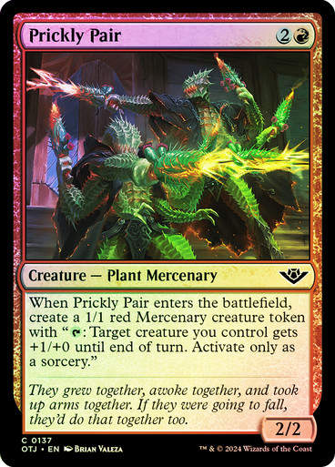 Prickly Pair (otj) (137) / Foil
