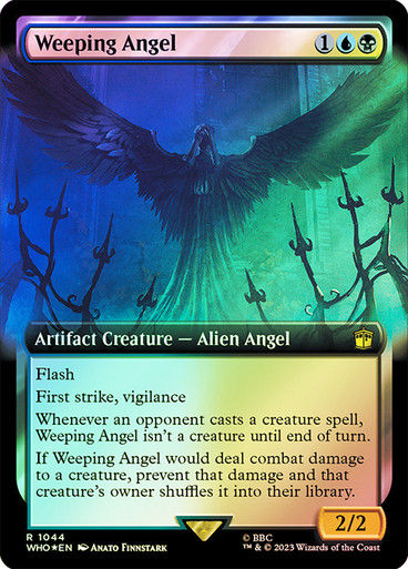 Weeping Angel (who) (1044) / Extended Surge Foil