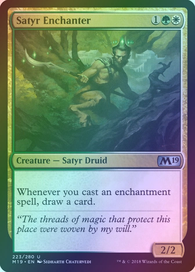 Satyr Enchanter (M19) (223) / Foil