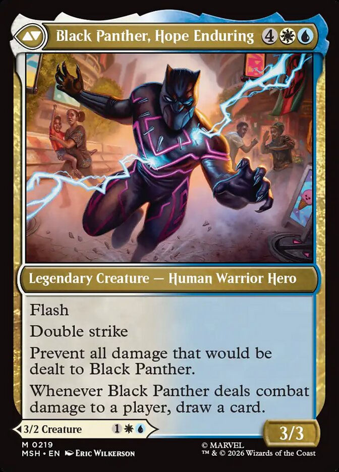 King T'Challa // Black Panther, Hope Enduring (MSH) (219) — cara 2 de 2