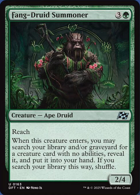 Fang-Druid Summoner (DFT) (163)