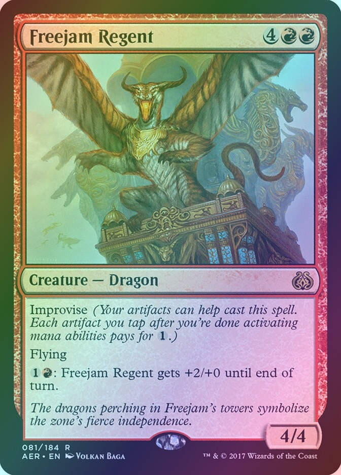 Freejam Regent (AER) (81) / Foil