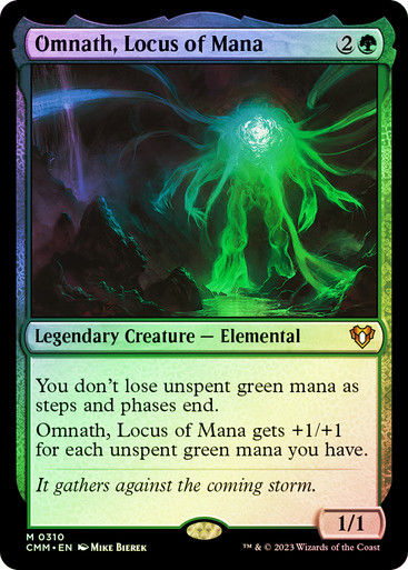 Omnath, Locus of Mana (cmm) / Foil