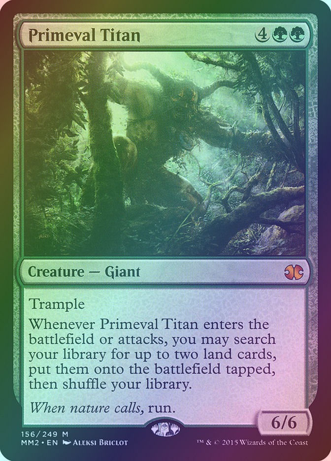 Primeval Titan (MM2) (156) / Foil