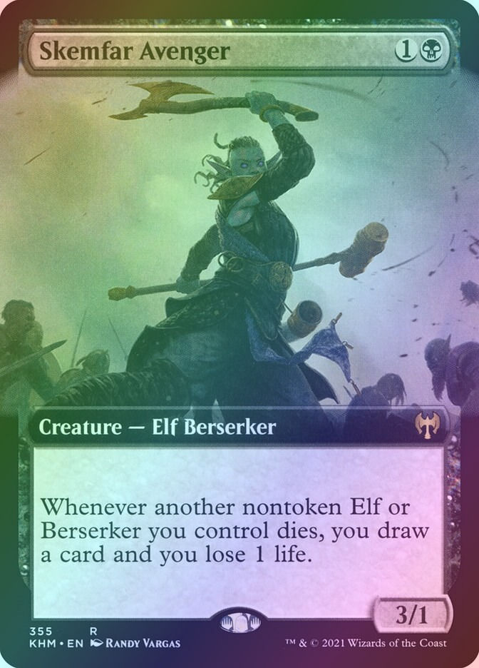 Skemfar Avenger (KHM) (355) / Extended Art / Foil