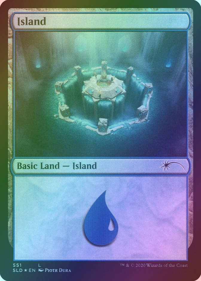 Island (SLD) (551) / Foil