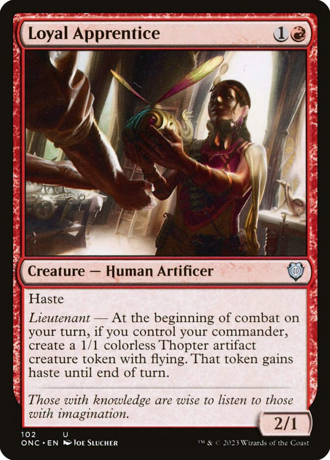 Loyal Apprentice (ONC) (102)