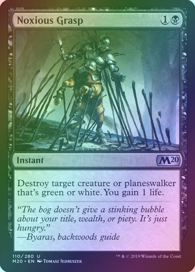 Noxious Grasp (M20) (110) / Foil