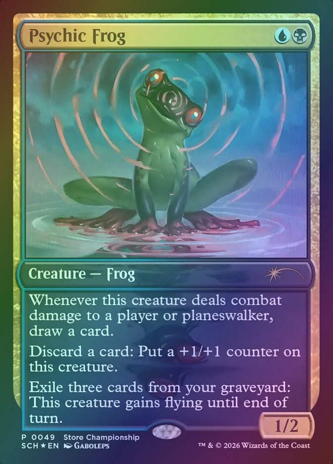 Psychic Frog (SCH) (49) / Foil