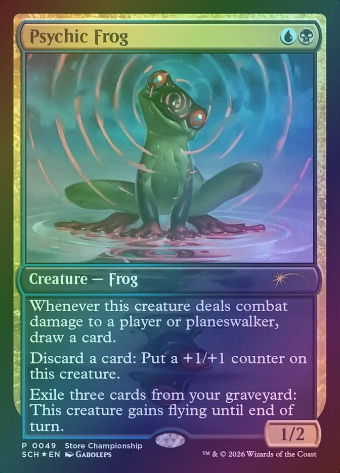Psychic Frog (SCH) (49) / Foil