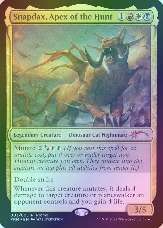 Snapdax, Apex of the Hunt (PL22) (3) / Foil