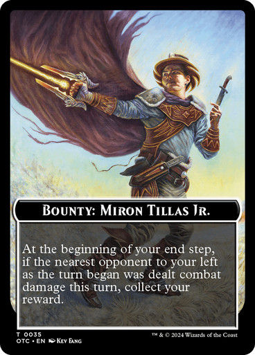Bounty: Miron Tillas Jr. // Wanted! (totc) (35) — cara 1 de 2
