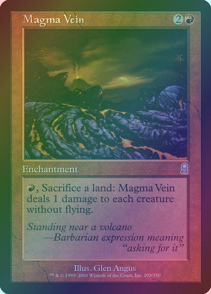 Magma Vein (ODY) (203) / Foil