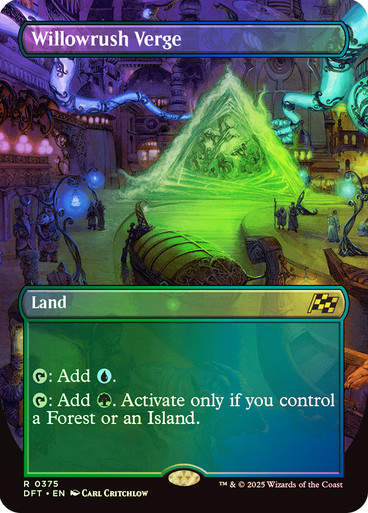 Willowrush Verge (DFT) (375) / Foil / Borderless