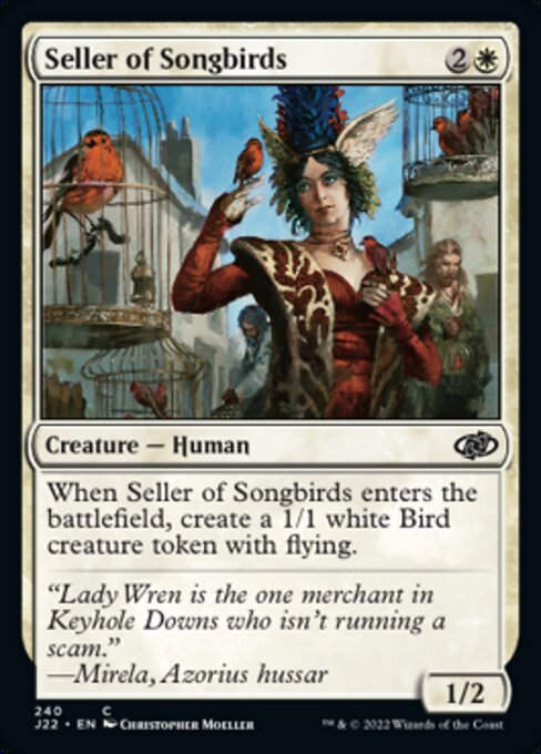 Seller of Songbirds (J22))