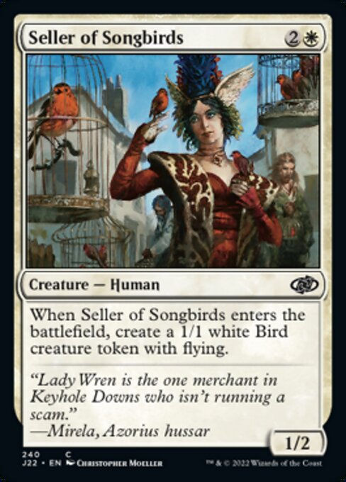 Seller of Songbirds (J22))