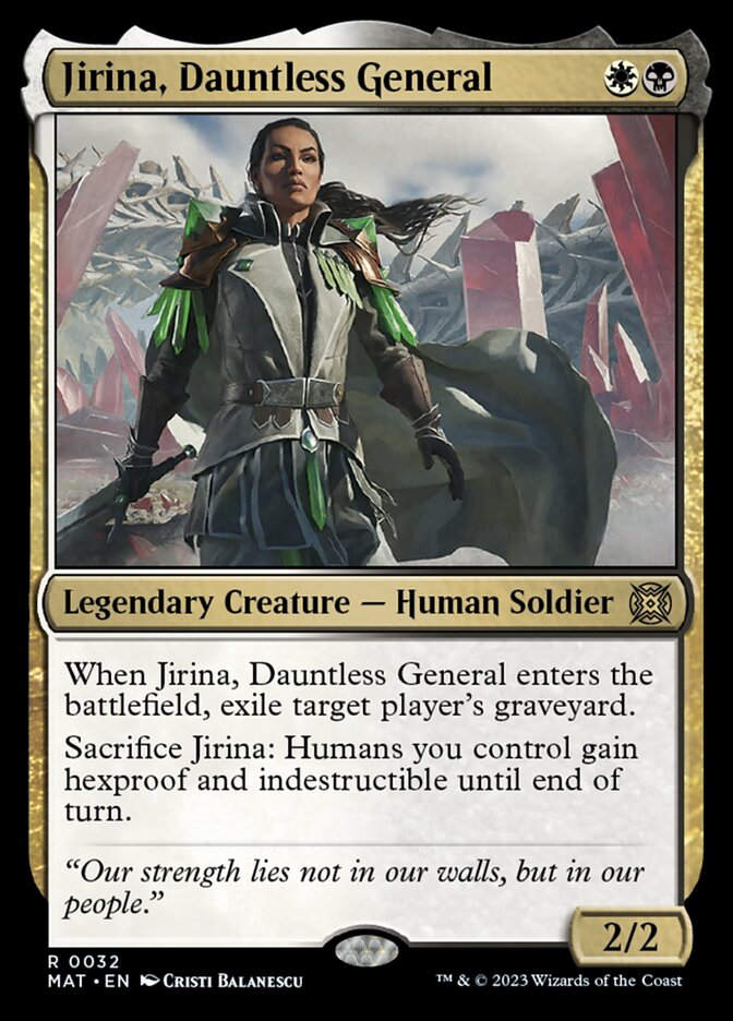 Jirina, Dauntless General (MAT)
