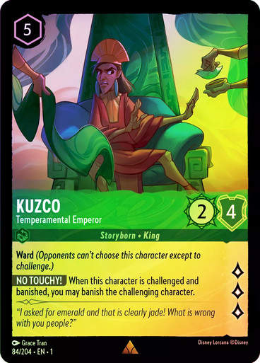 Kuzco - Temperamental Emperor (LOR_TFC) / Foil