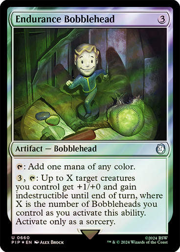 Endurance Bobblehead (pip) (660) / Surge Foil